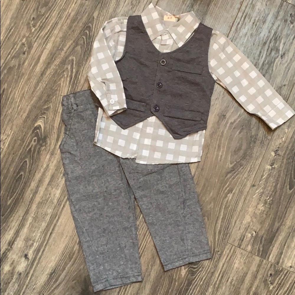 Baby/toddler boys boutique outfit